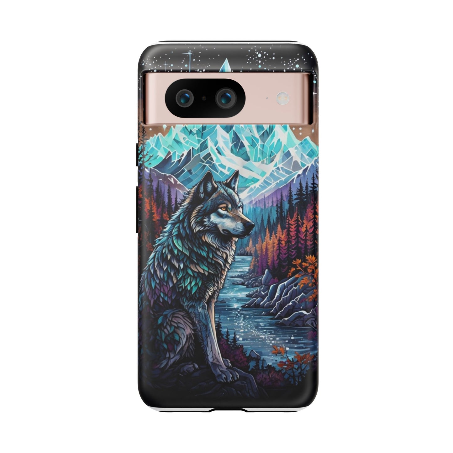 Mountain Wolf Spirit - Phone Case