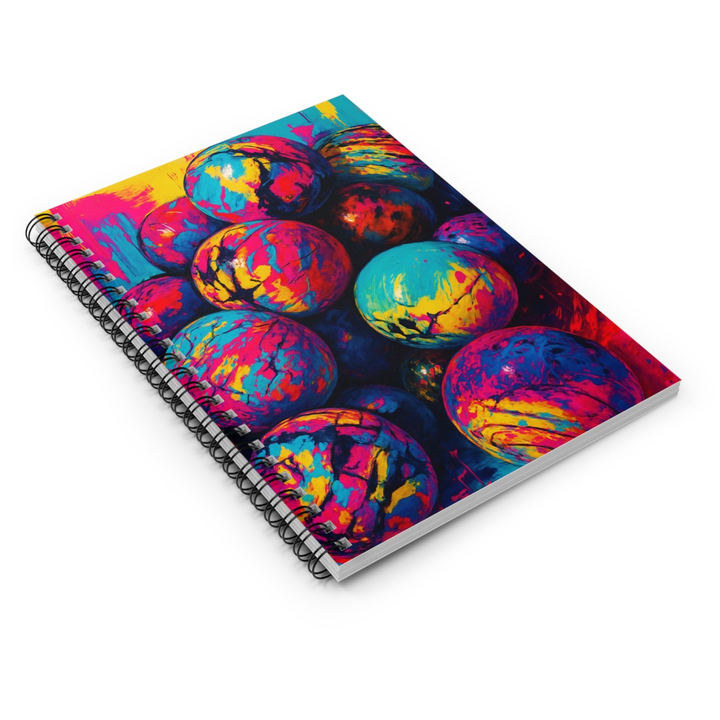 Chromatic Spheres -Spiral Notebook