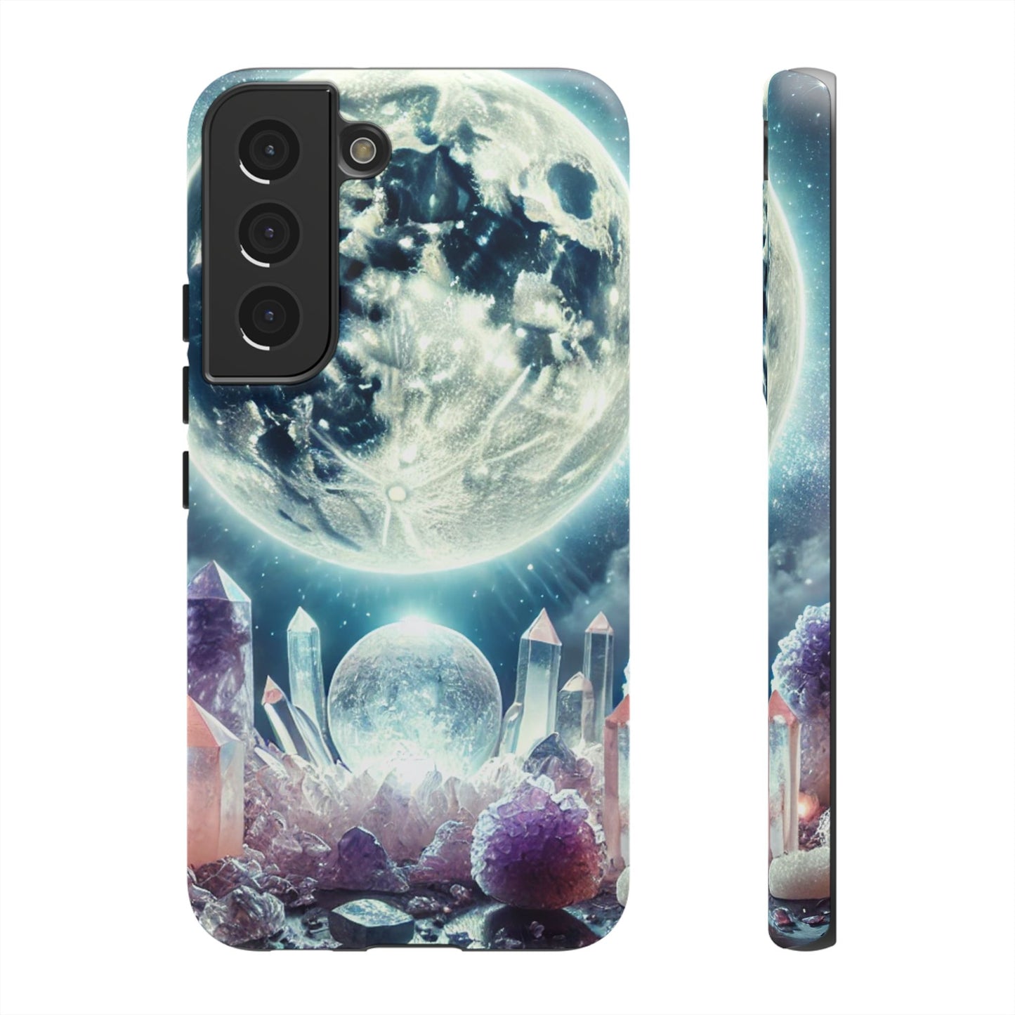 Full Moon & Crystals - Phone Case