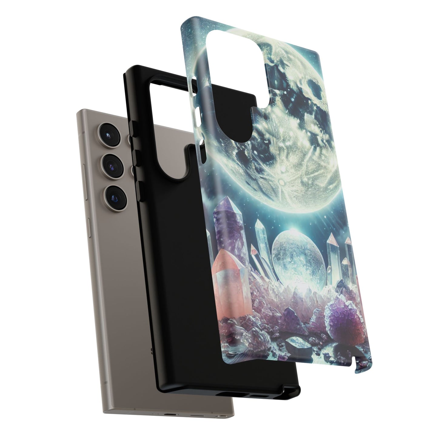 Full Moon & Crystals - Phone Case
