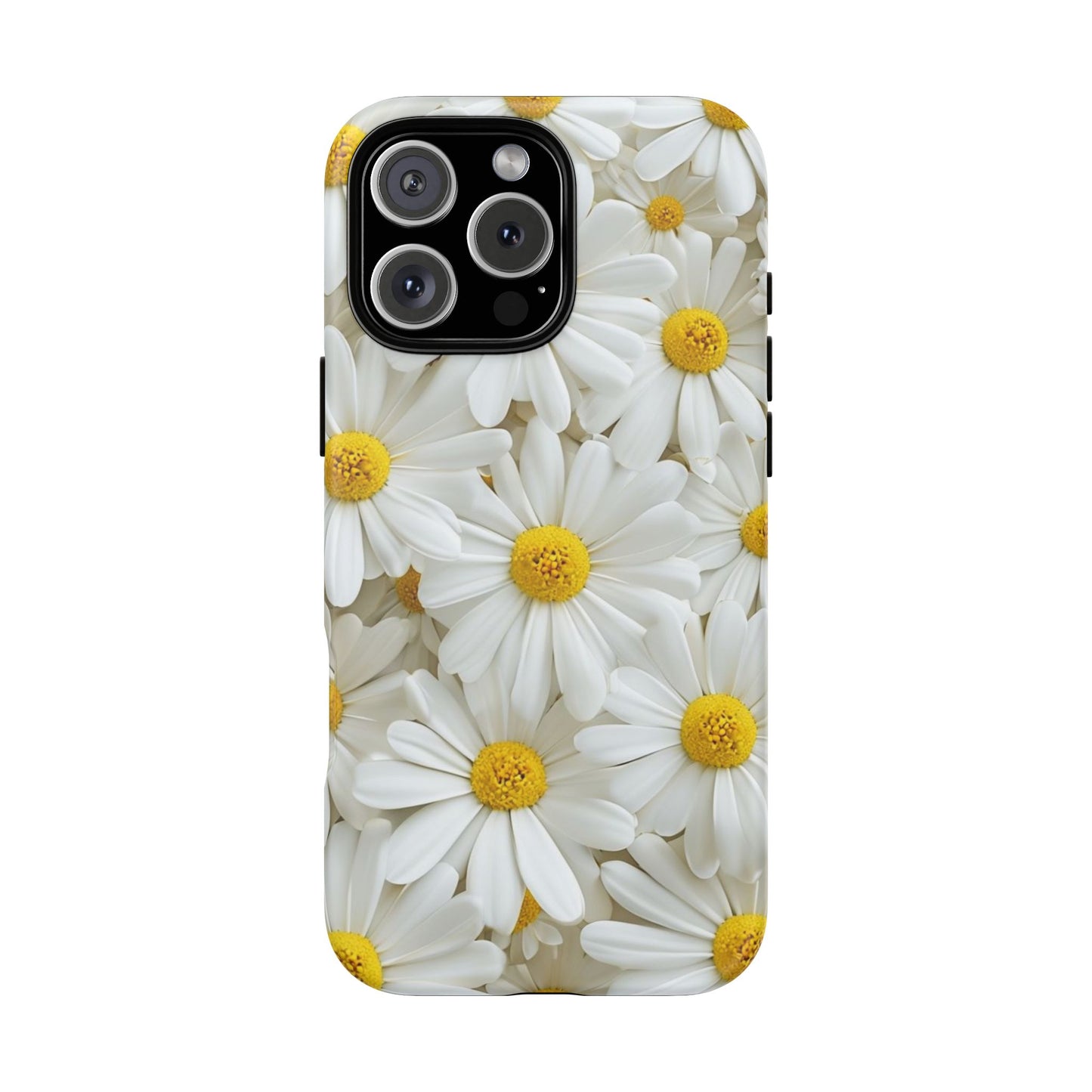 Blooming White Daisy - Phone Case