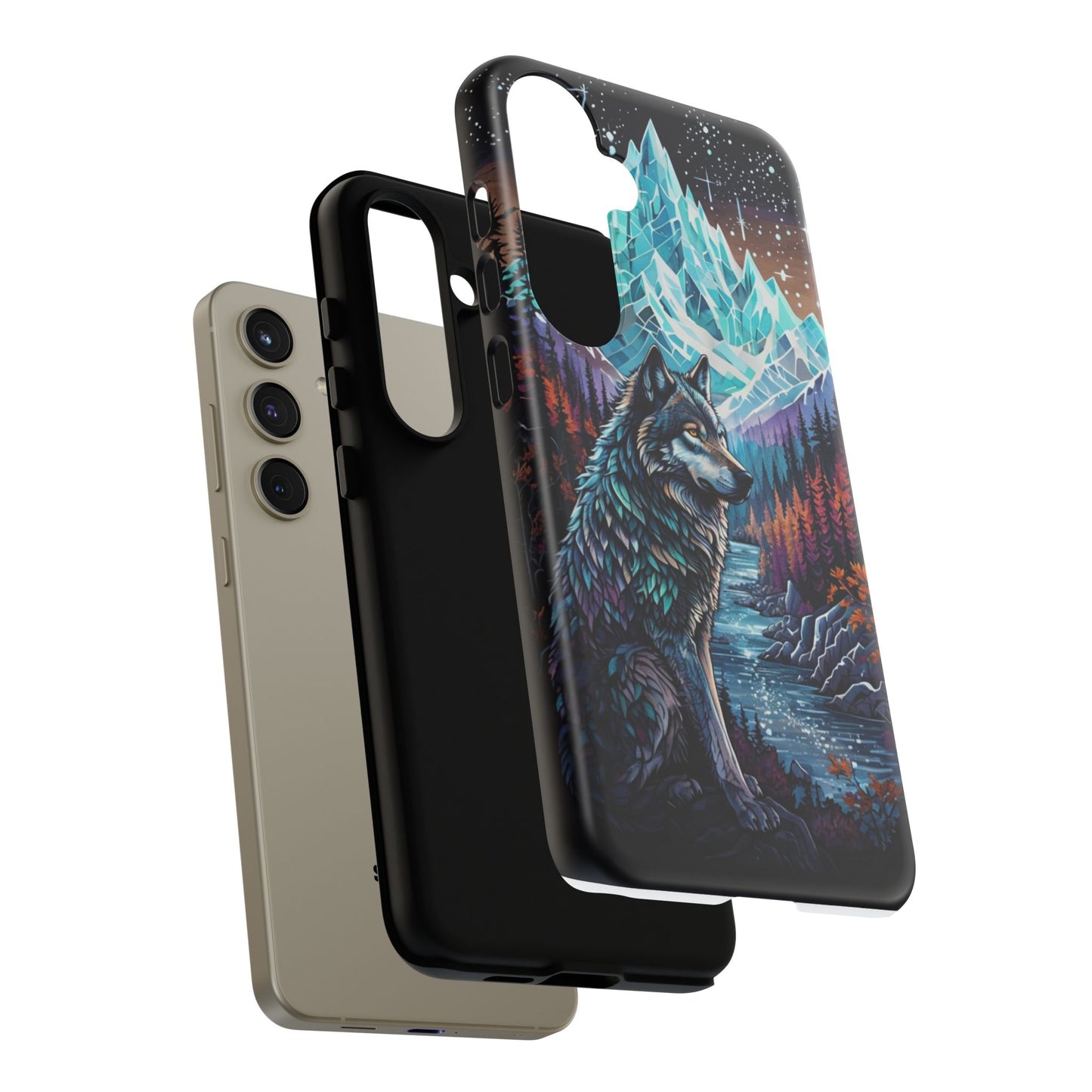 Mountain Wolf Spirit - Phone Case