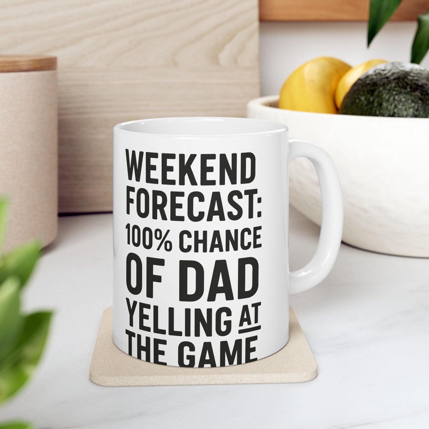 Weekend Forecast - Ceramic Mug