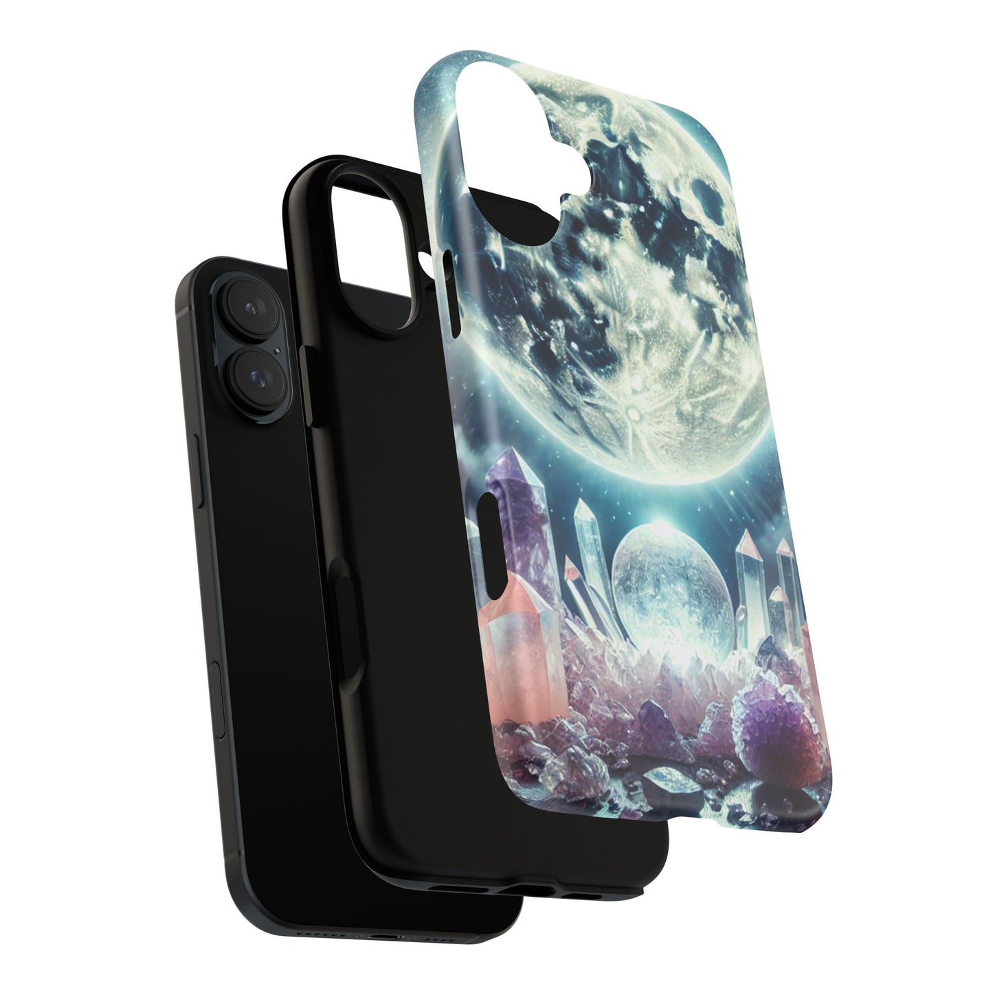 Full Moon & Crystals - Phone Case