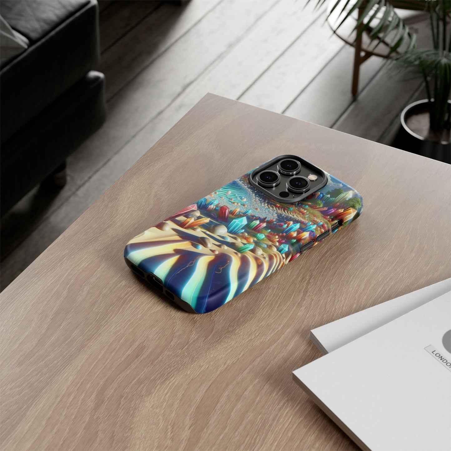 Crystal Fantasy Desert - Phone Case