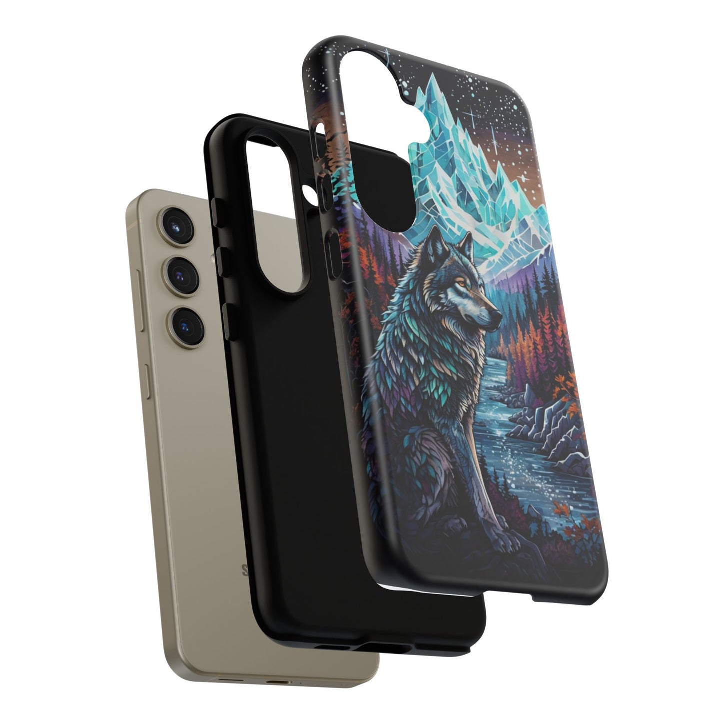 Mountain Wolf Spirit - Phone Case