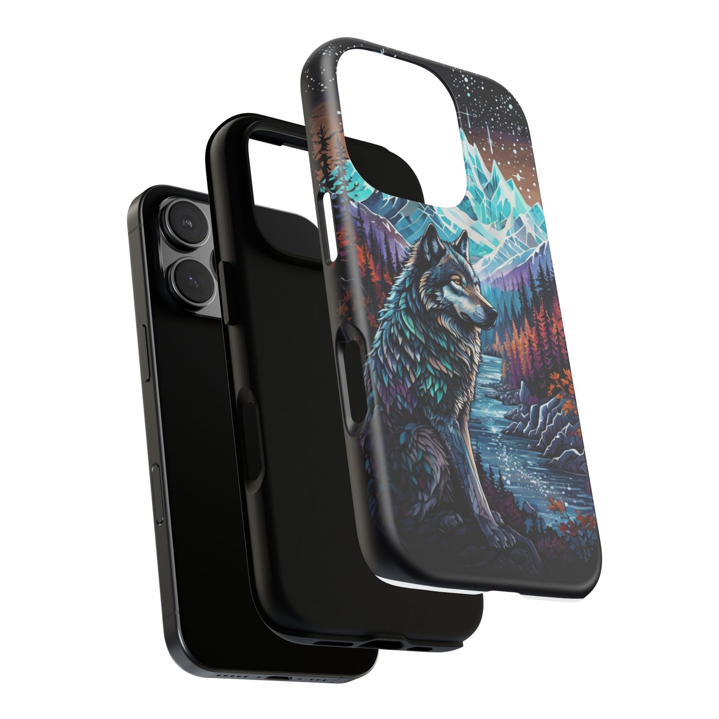 Mountain Wolf Spirit - Phone Case
