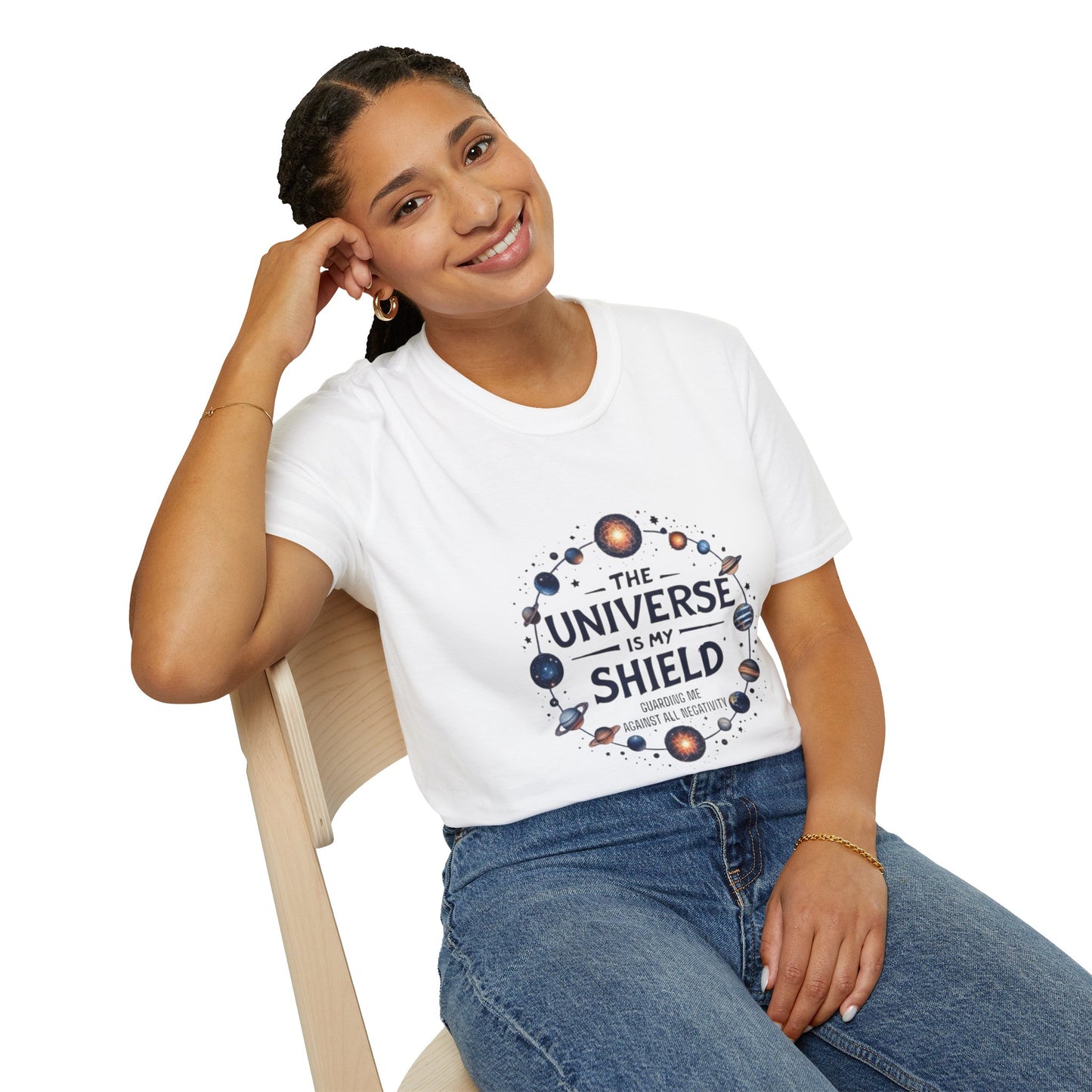 Universe Shield - Unisex Softstyle T-Shirt