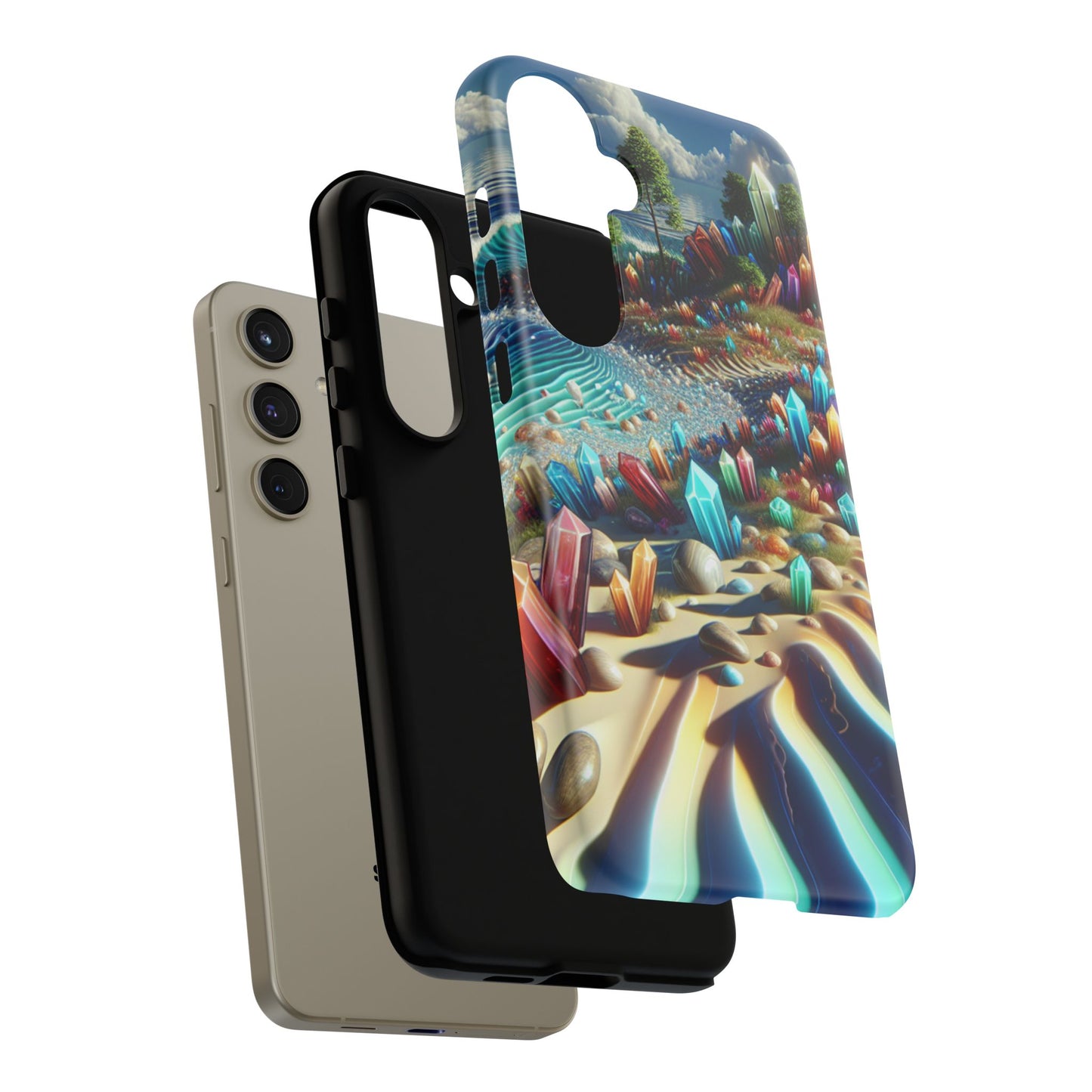 Crystal Fantasy Desert - Phone Case