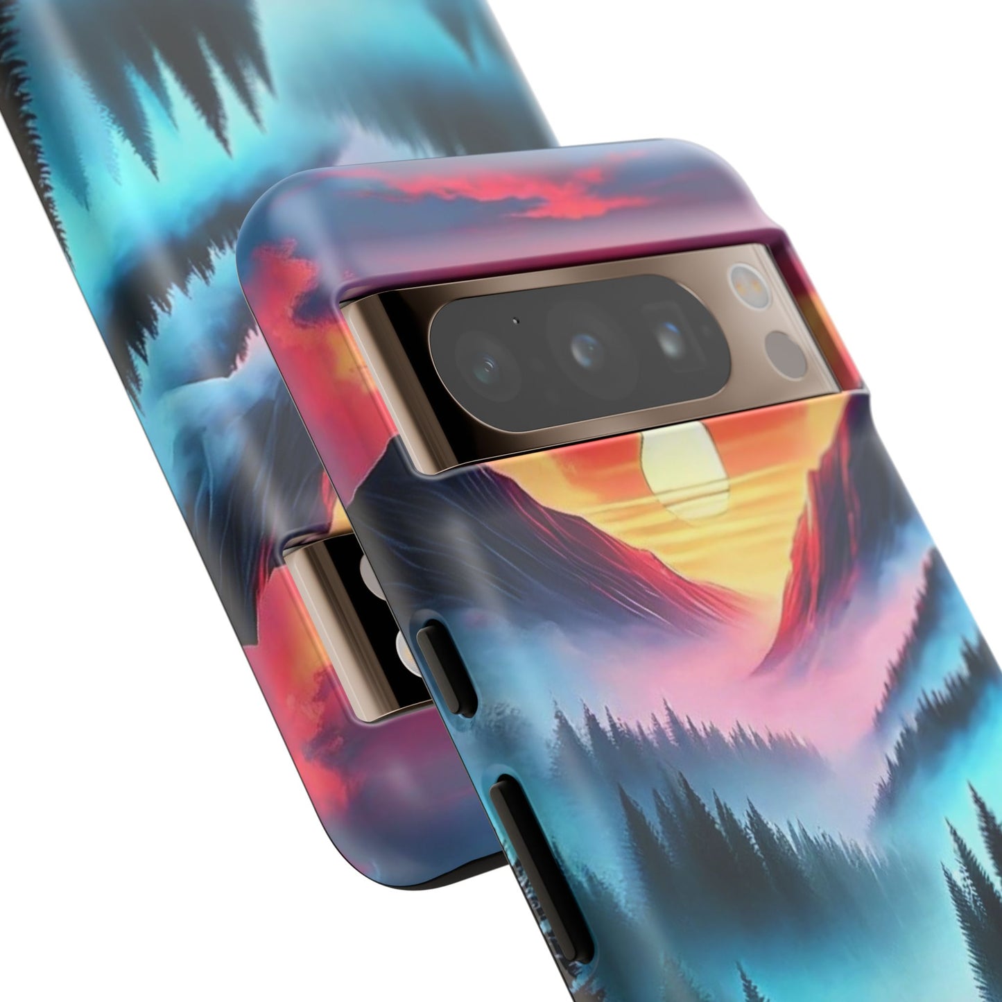Misty Mountain River - Phone Case
