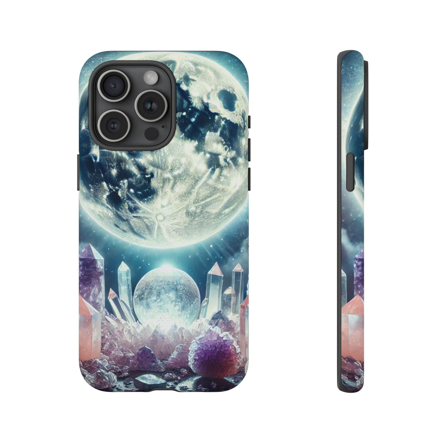 Full Moon & Crystals - Phone Case