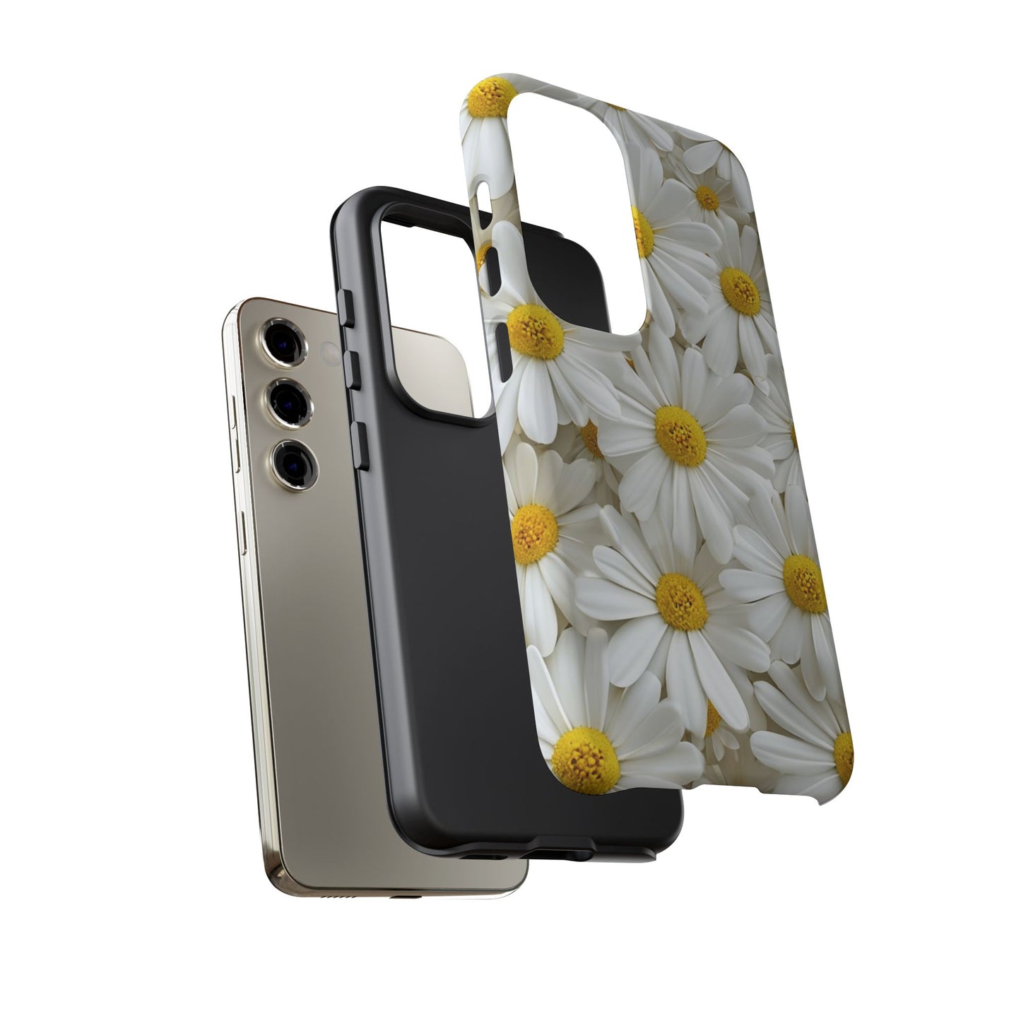 Blooming White Daisy - Phone Case