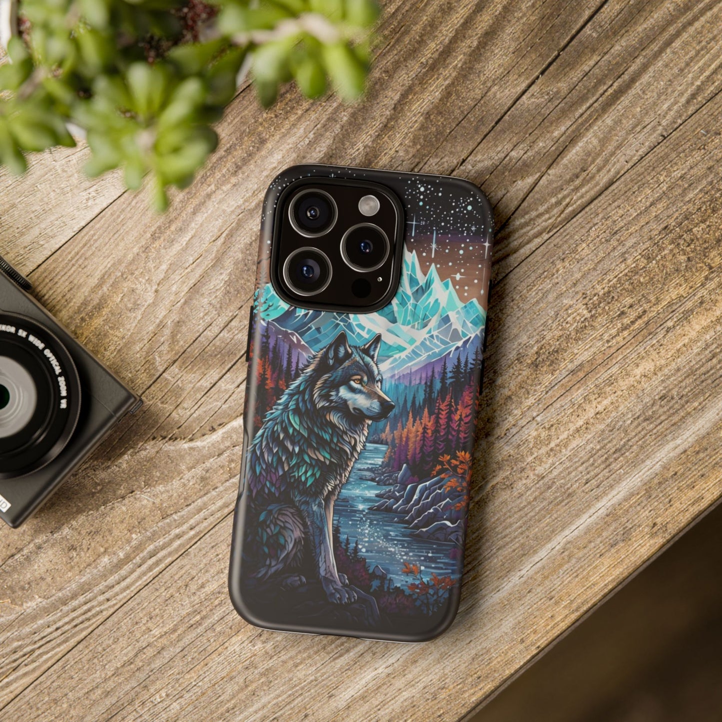 Mountain Wolf Spirit - Phone Case