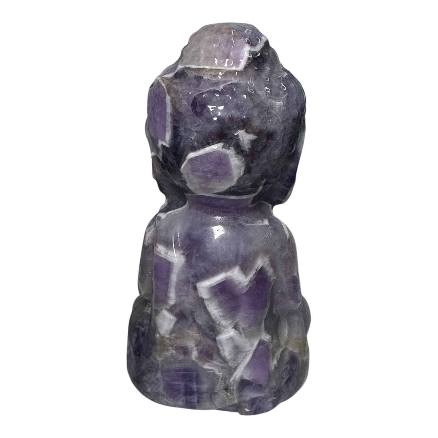 Chevron Amethyst Buddha