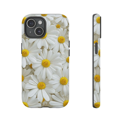 Blooming White Daisy - Phone Case