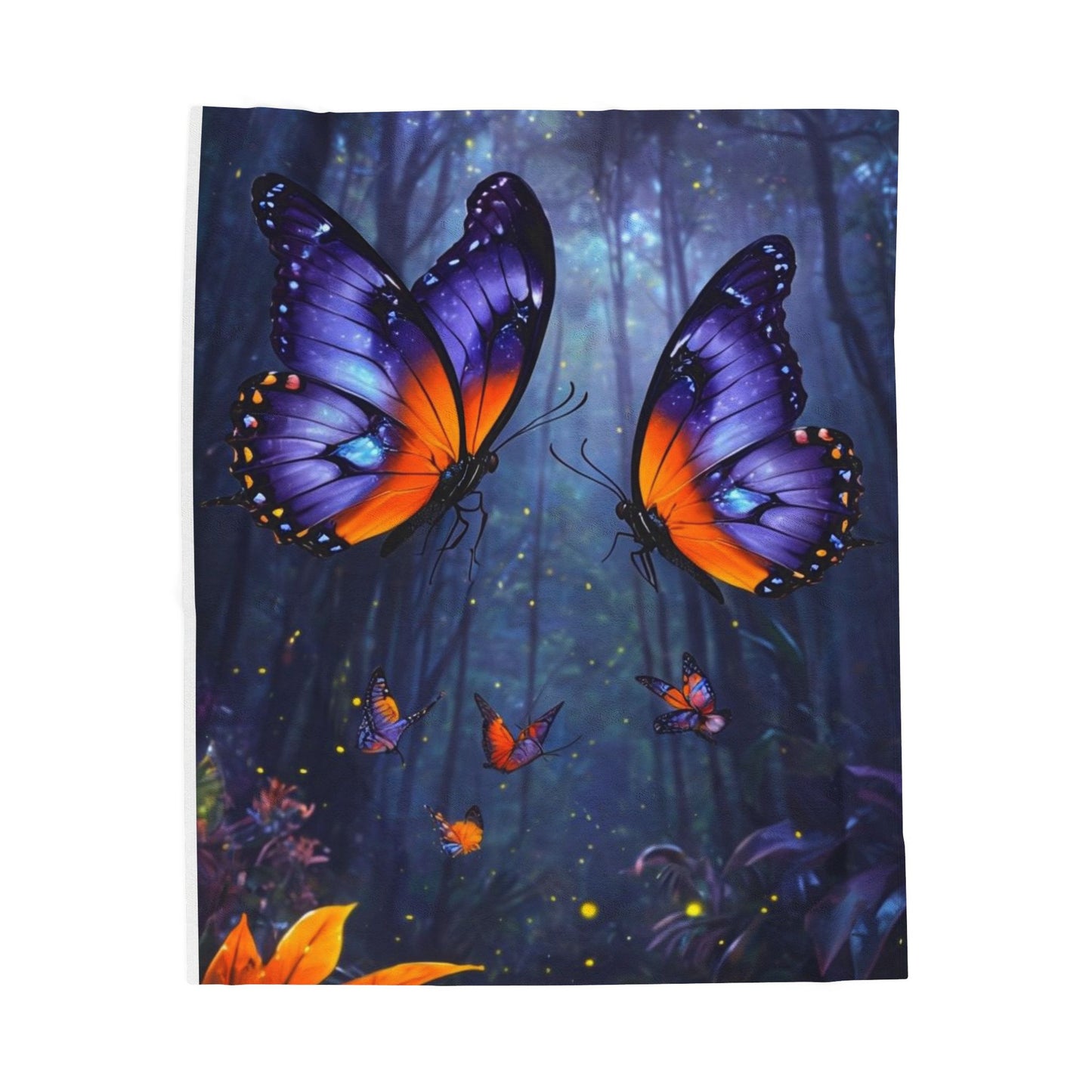 Ethereal Butterflies - Plush Blanket