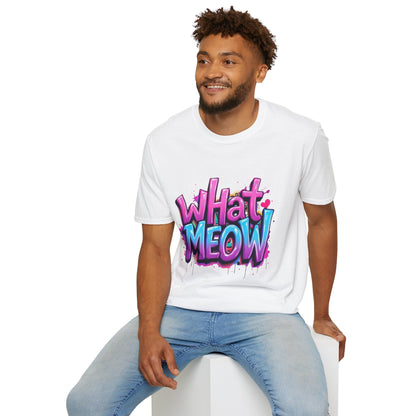 What Meow - Unisex Softstyle T-Shirt