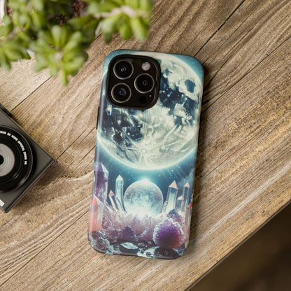 Full Moon & Crystals - Phone Case