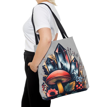 Vibrant Crystal & Mushroom - Tote Bag
