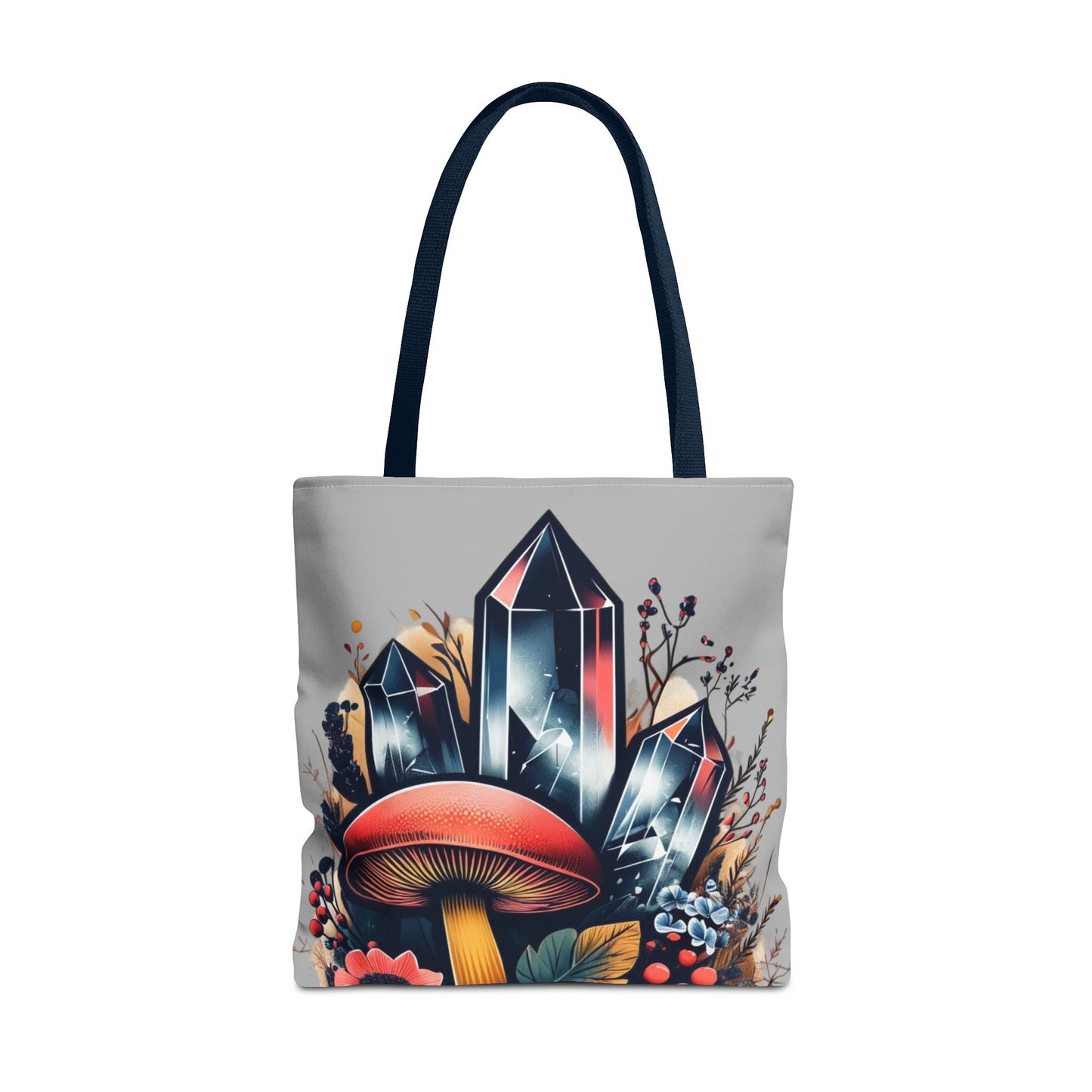 Vibrant Crystal & Mushroom - Tote Bag