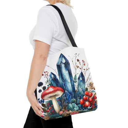 Whimsical Blue Crystals - Tote Bag