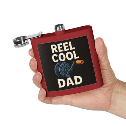 Reel Cool Dad - Stainless Steel Flask