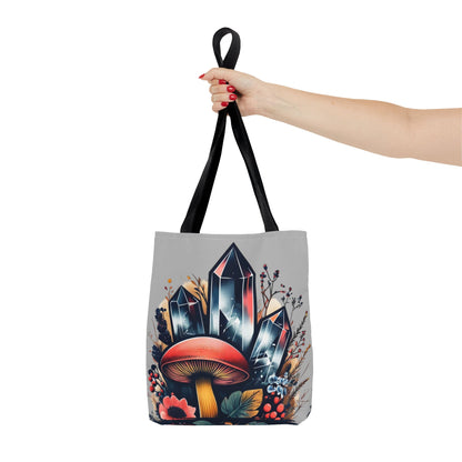 Vibrant Crystal & Mushroom - Tote Bag