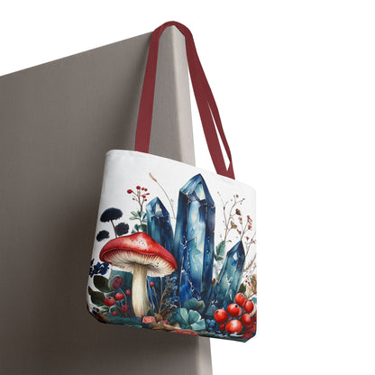 Whimsical Blue Crystals - Tote Bag