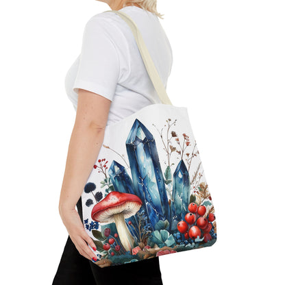 Whimsical Blue Crystals - Tote Bag
