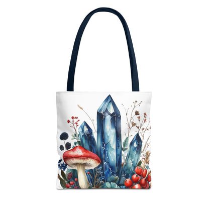 Whimsical Blue Crystals - Tote Bag