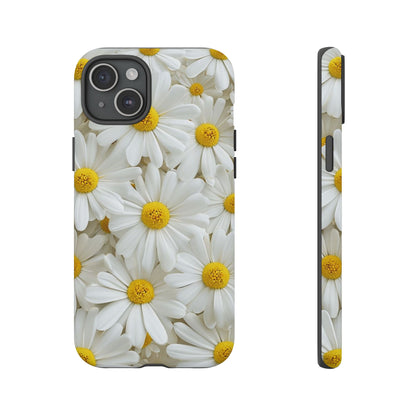 Blooming White Daisy - Phone Case