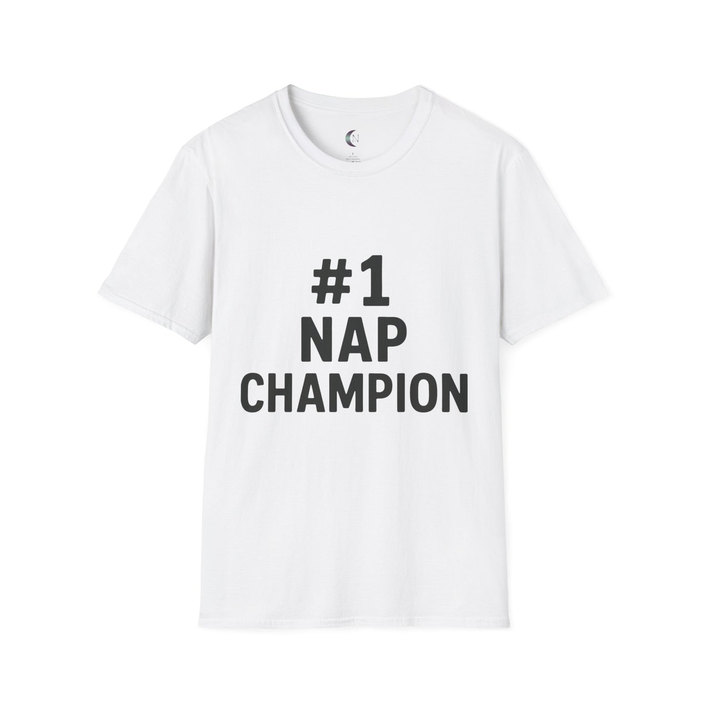 #1 Nap Champion - Unisex Softstyle T-Shirt