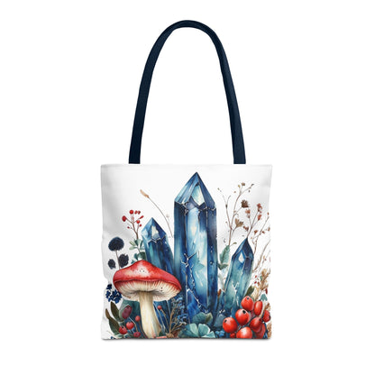 Whimsical Blue Crystals - Tote Bag