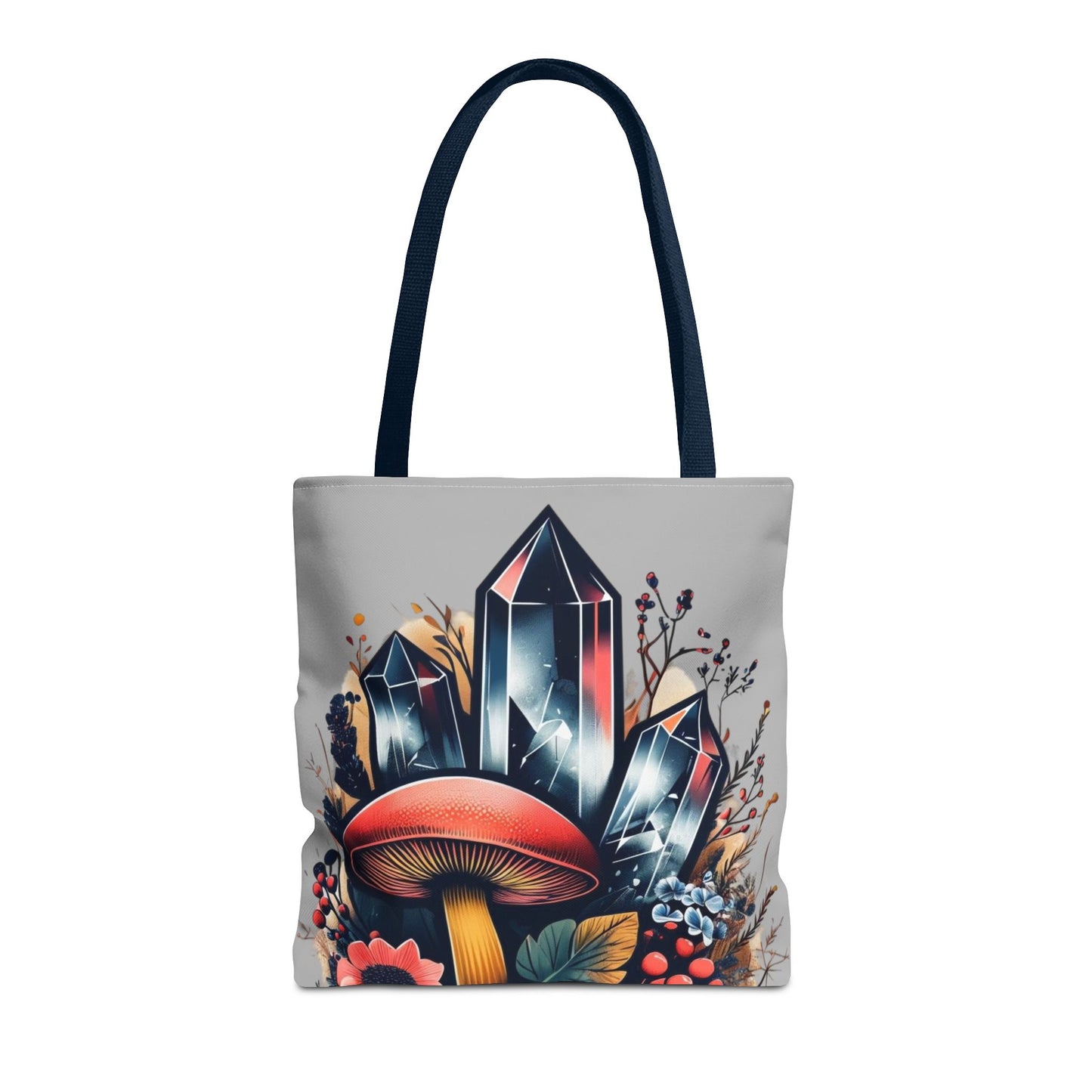 Vibrant Crystal & Mushroom - Tote Bag