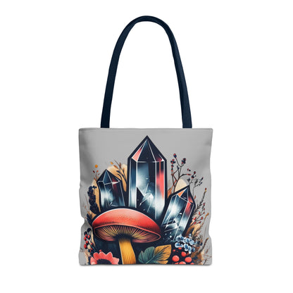 Vibrant Crystal & Mushroom - Tote Bag