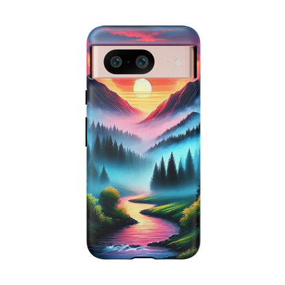 Misty Mountain River - Phone Case