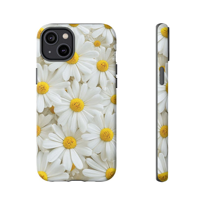 Blooming White Daisy - Phone Case
