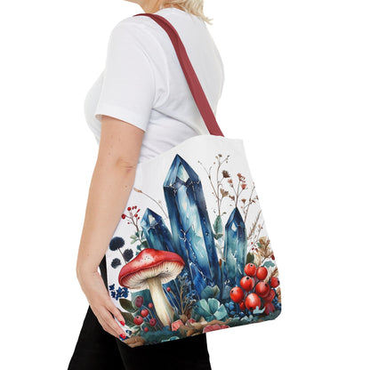 Whimsical Blue Crystals - Tote Bag