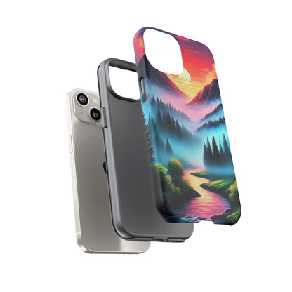 Misty Mountain River - Phone Case