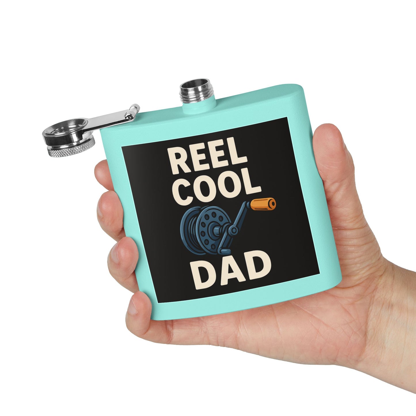 Reel Cool Dad - Stainless Steel Flask