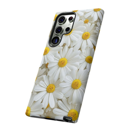 Blooming White Daisy - Phone Case