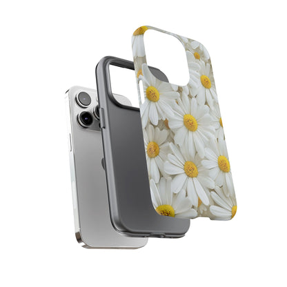 Blooming White Daisy - Phone Case