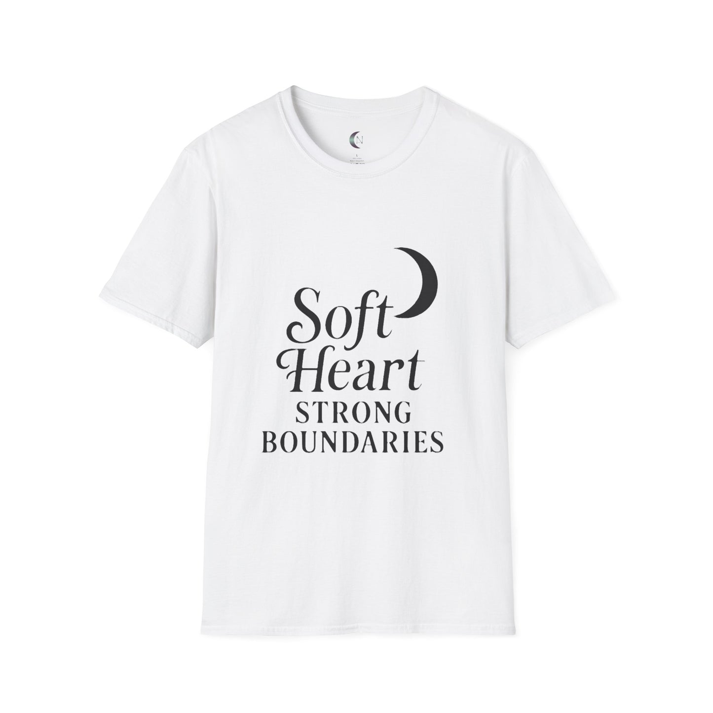 Soft Heart Strong Boundaries - Unisex Softstyle T-Shirt