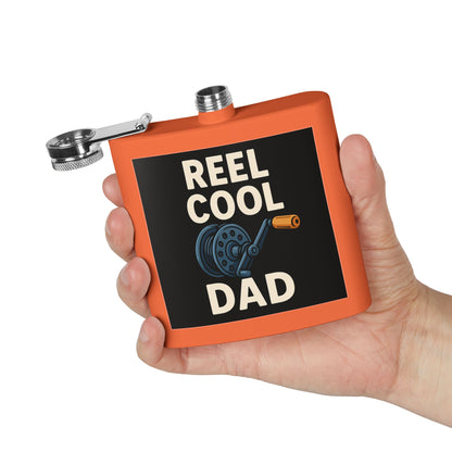 Reel Cool Dad - Stainless Steel Flask