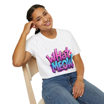 What Meow - Unisex Softstyle T-Shirt