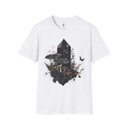 Black Crystal - Unisex Softstyle T-Shirt