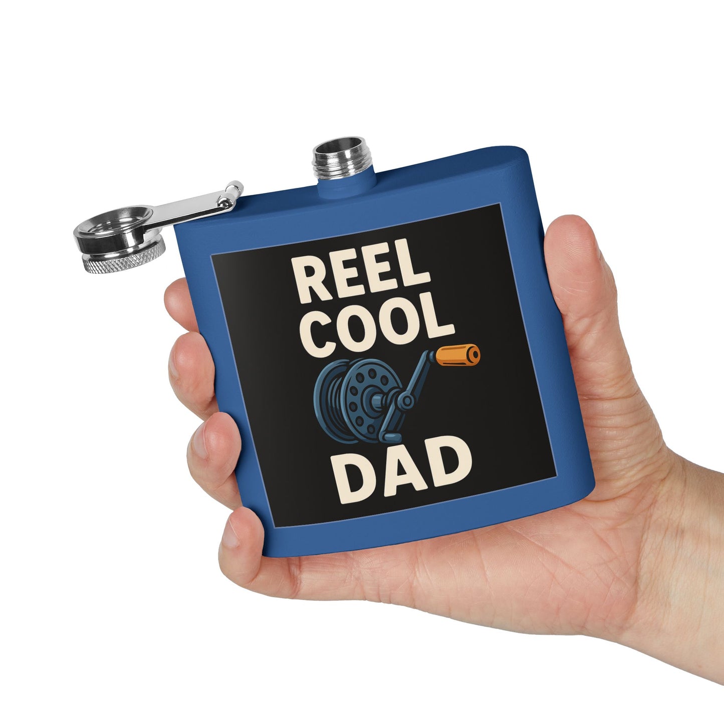 Reel Cool Dad - Stainless Steel Flask