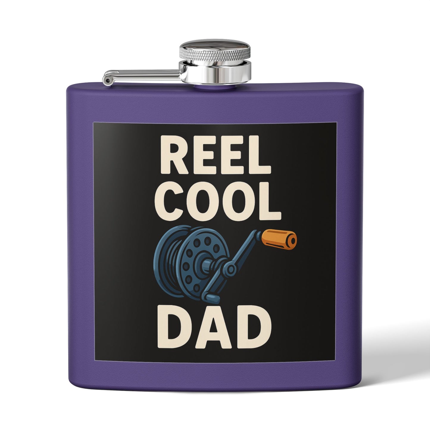 Reel Cool Dad - Stainless Steel Flask