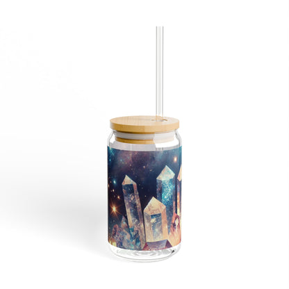 Cosmic Healing Crystals - Sipper Glass