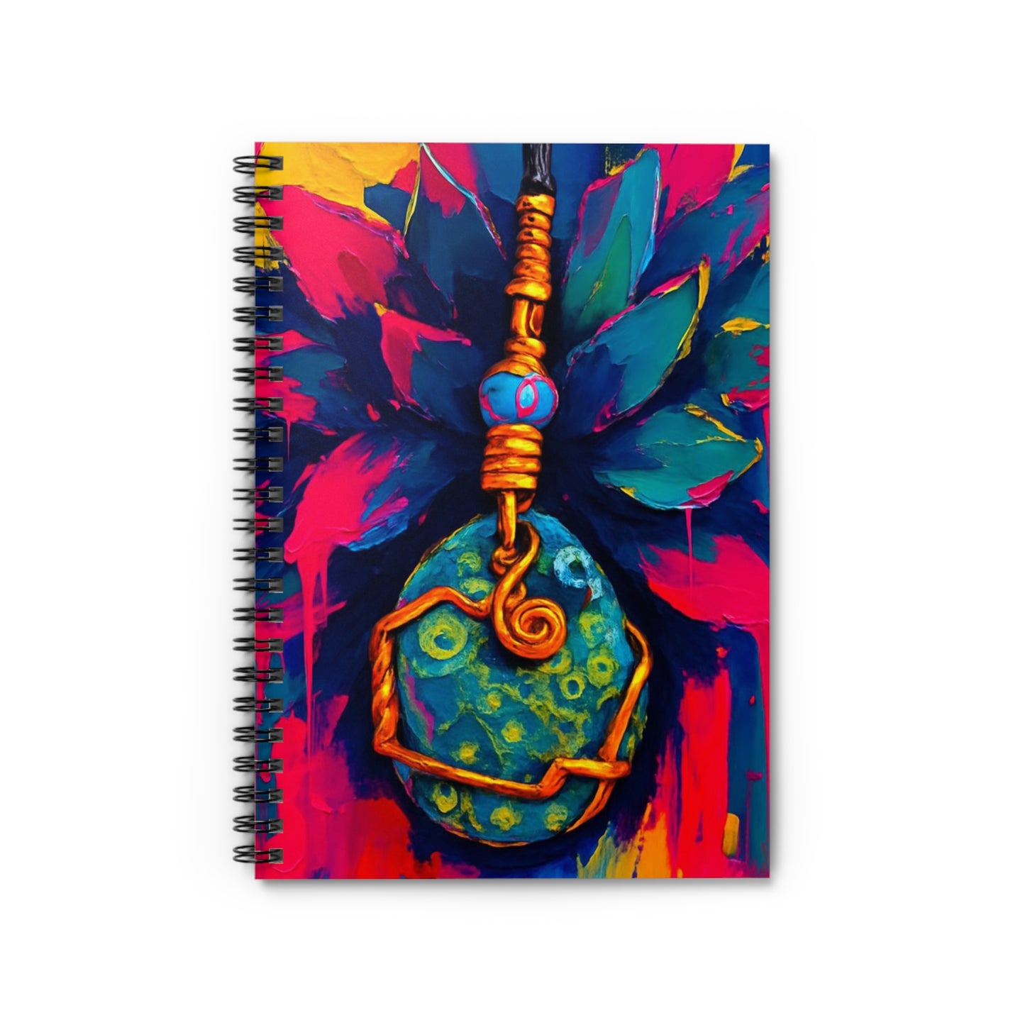 Free Spirit Scribbles - Spiral Notebook